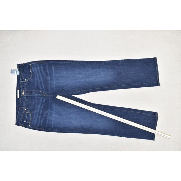 Levi's 505 Straight Women's Jeans Regular Size 16 Blue Denim - Picture 4 of 8